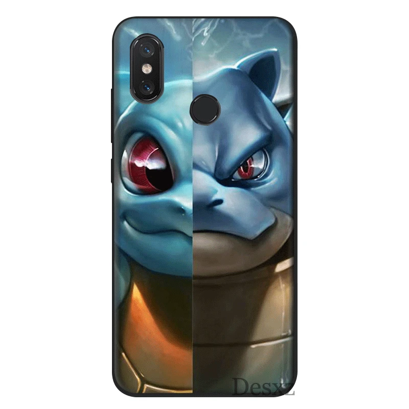 Squirtle Pokemon For Xiaomi Redmi Mi 8 SE Note 5 5A 6 6X Pro MIX 2S A2 Lite Plus 4X 4A S2 F1 7 GO |