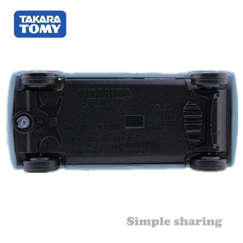 Набор моделей takara tomy tomica No.33 daihatsu move conte миниатюрная игрушечная машинка для литья