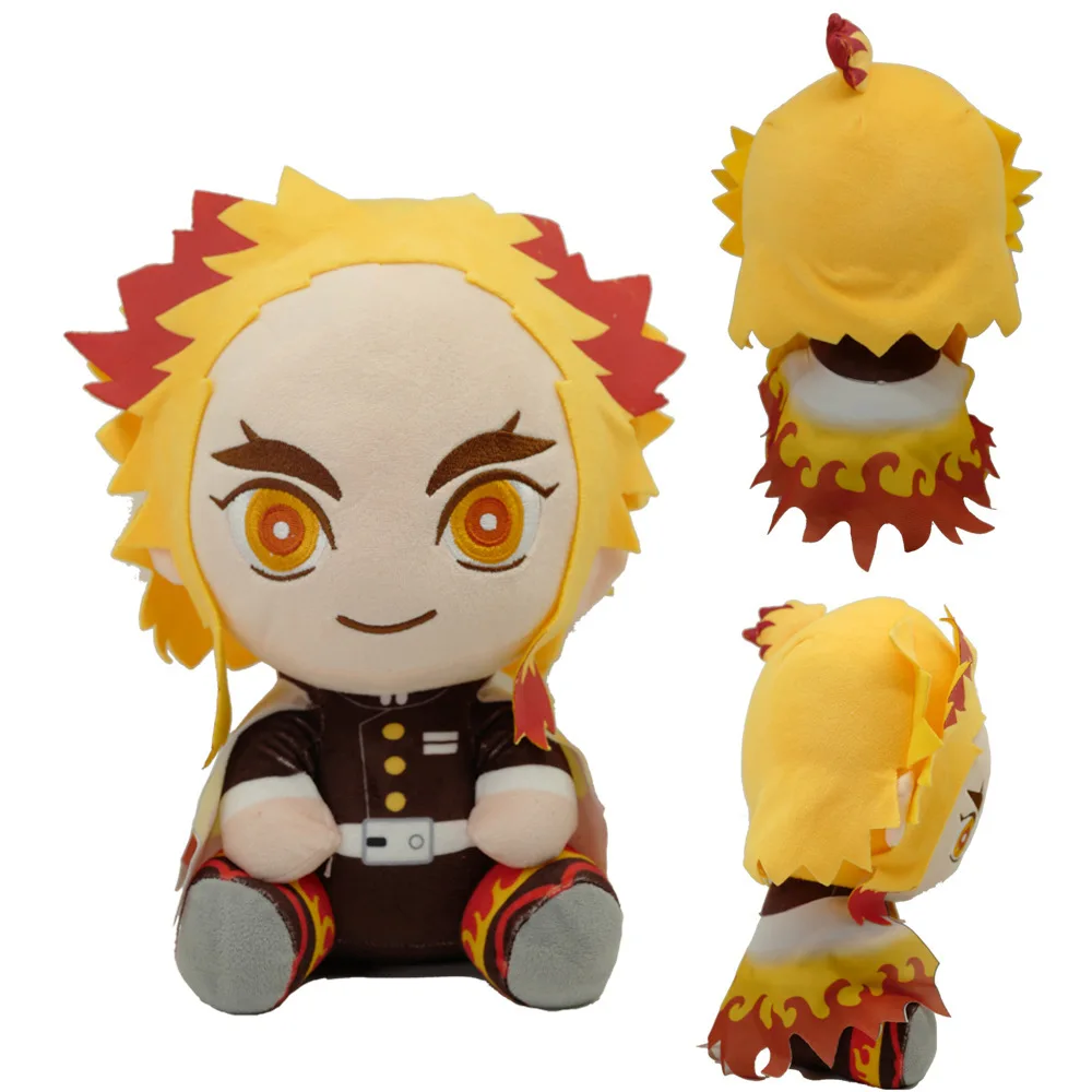 

20cm Anime Demon Slayer Figure Toy Kimetsu No Yaiba Kamado Tanjirou Nezuko Agatsuma Zenitsu Hashibira Inosuke Plush Toy