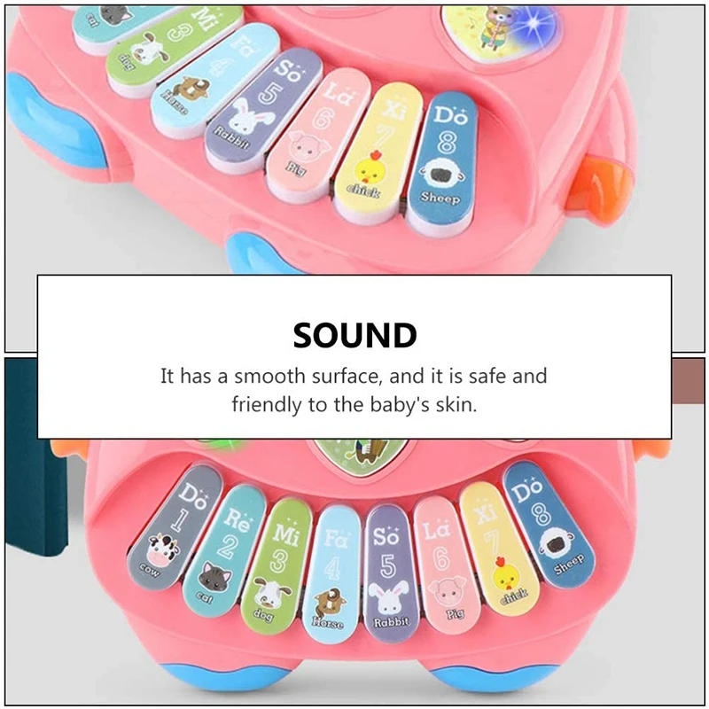 

Cartoon Xylophone for Kids Toddler Musical Instruments Kids Electronic Organ Educational Development Musical Kid Toy