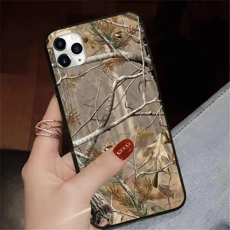 

Realtree Real Tree pattern funda Phone Case for iPhone 11 12 pro XS MAX 8 7 6 6S Plus X 5S SE 2020 XR