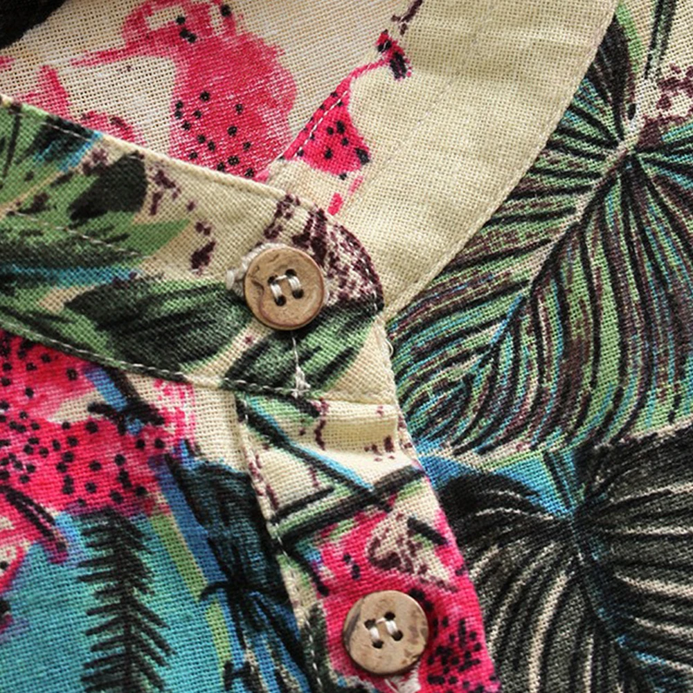 Женская блузка средней длины с длинным рукавом и стоячим воротником размера плюс