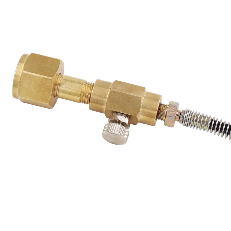 СО2 Сода поток бак бутылка заправка станция Кобальт резьба W21.8X1/14 G1/2 14 CO2