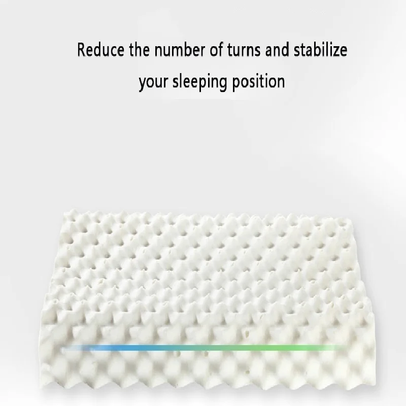 

1 Piece Latex Pillow with Memory Neck Sleep Pillow Comfortable Protect Vertebrae Health Care Orthopedic Bedding Cervical Pillow