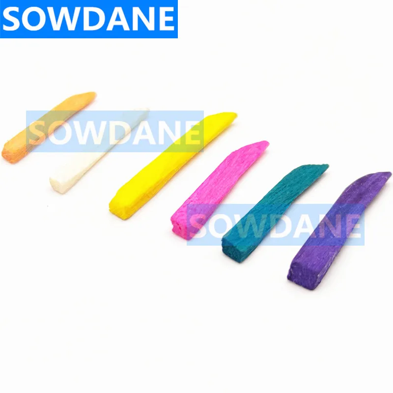 600pcs Mixed Dental Supply Material Interdental Composite Contoured Wooden Wedge Wedges Dentist Materails Autoclavable - купить по