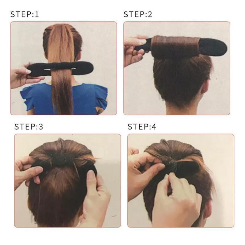 Модная шпилька для волос Плетение Волос оплёточный станок инструмент ролик