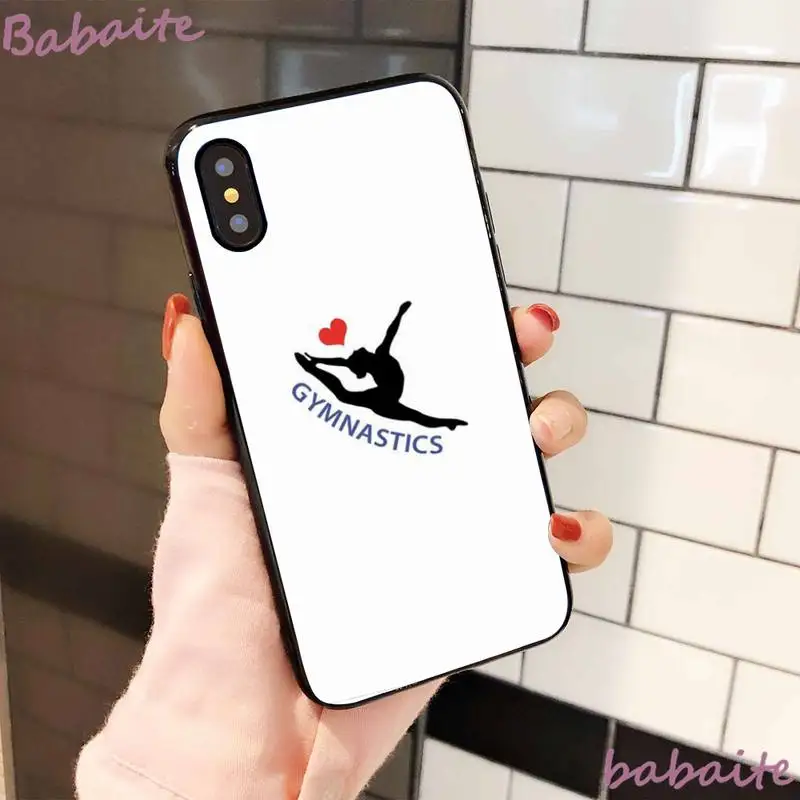 Роскошный Уникальный чехол для телефона Babaite любителей гимнастики спорта iPhone 8 7 6
