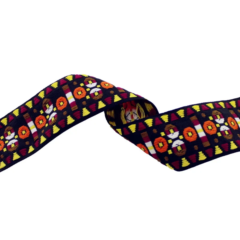 5 ярдов ширина 4 см геометрический ремешок для лямок вышивка корсажные ленты