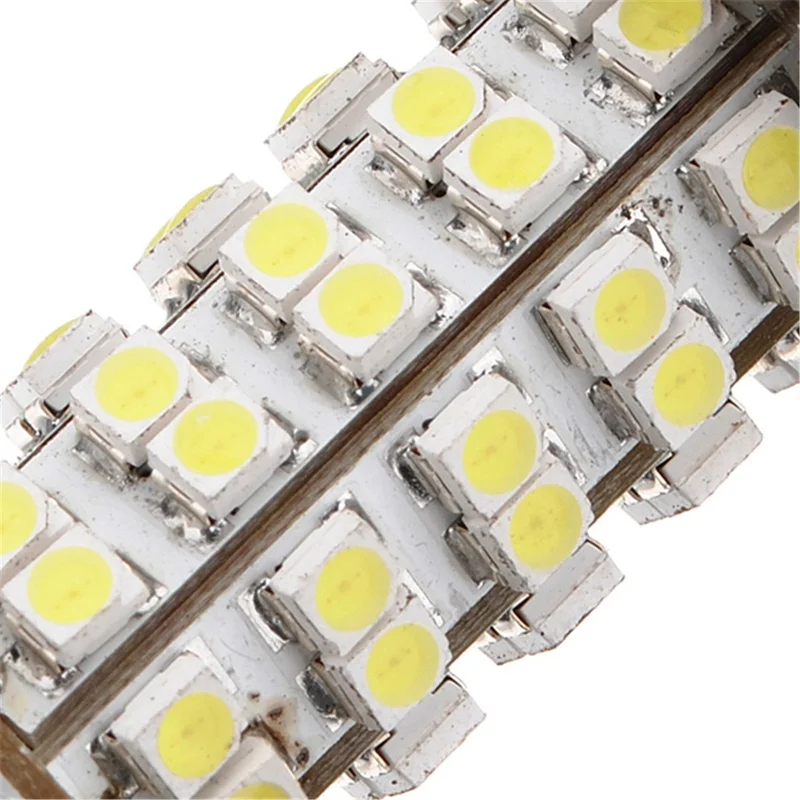 Ксеноновая белая супер яркая 6000K Авто 68 SMD Светодиодная лампа головного света