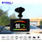Автомобильный бортовой компьютер WYING P16 OBD2, цифровой измеритель скорости и оборотов в минуту, автомобильный диагностический инструмент, сигнализация напряжения и температуры воды
