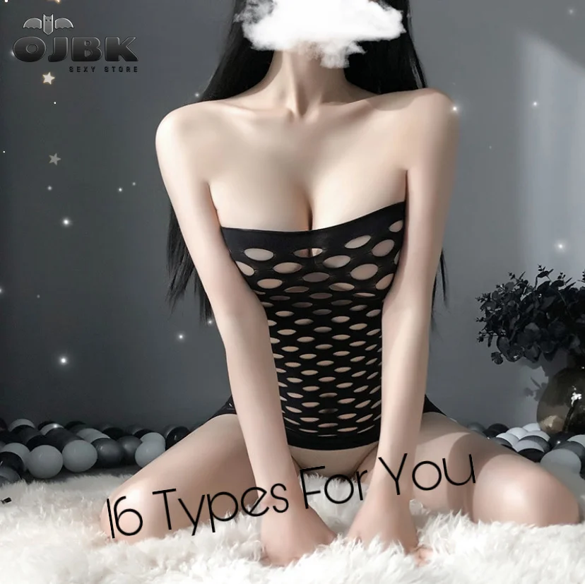 

Sexy underwear with 16 types of body, sexy clothes with open crotch, tights, elastic mesh clothes
