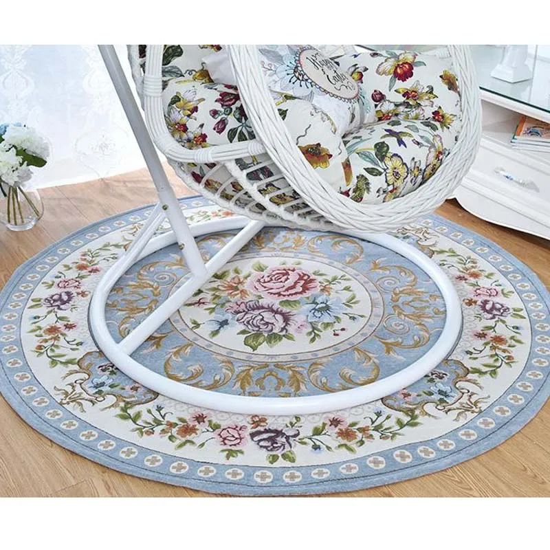 Классический журнальный столик коврики с цветочным принтом ковер для спальни