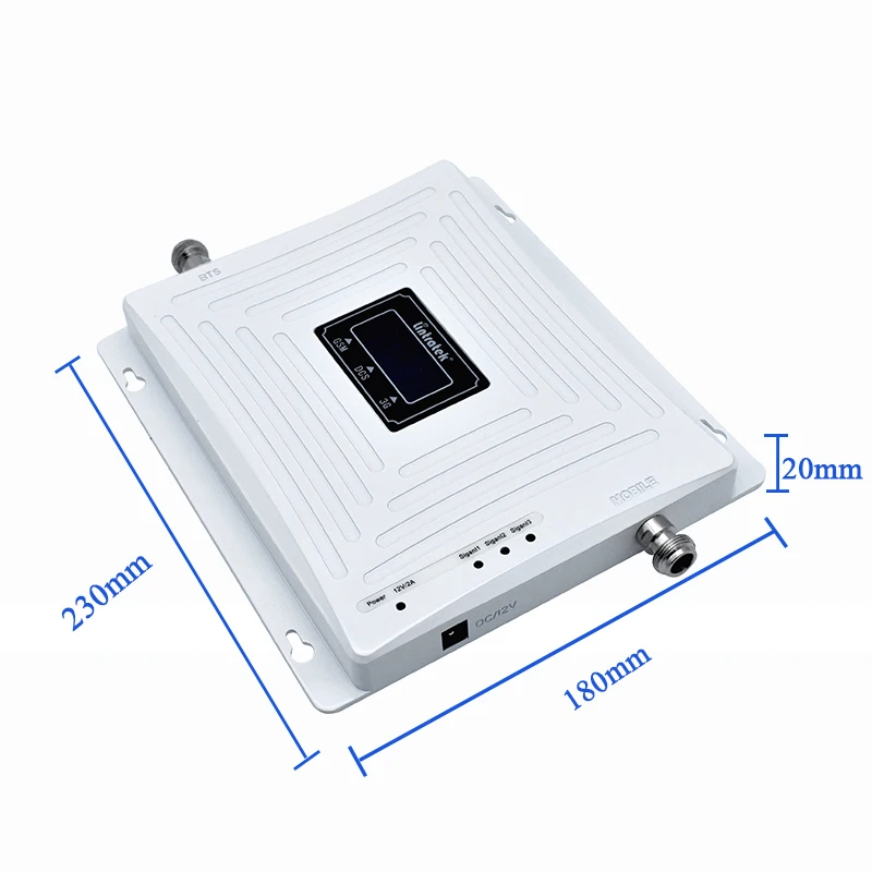 Lintratek 850 2G 1900 3G 4G 1700 МГц трехдиапазонный усилитель сигнала ретранслятор CDMA GSM AWS PCS B5