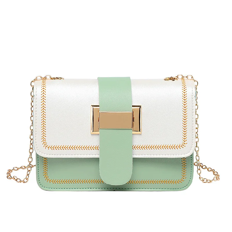 Маленькие сумки на плечо для женщин 2019 Мини сумка из искусственной кожи желтый