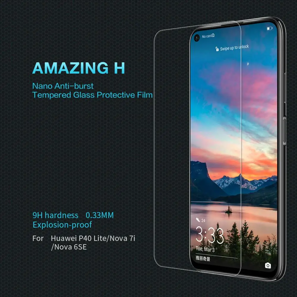 

Защитное стекло NILLKIN для Huawei P40 Lite, P40 Lite