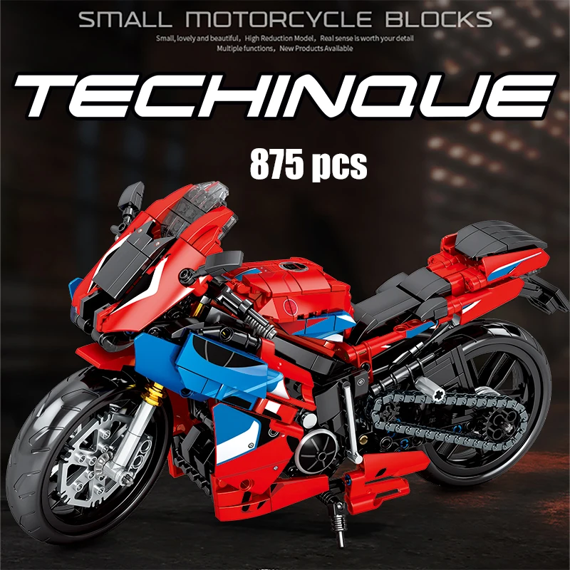 Japan Honda City мотоцикл CBR MOC модель автомобиля строительные блоки креативные гоночные
