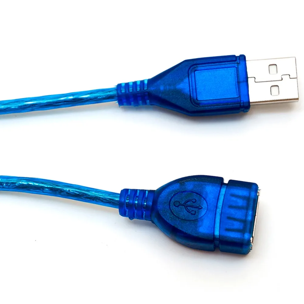 1/1. 5/2/3 м анти-помех USB 2 0 Удлинительный Кабель "папа" в "Мама" Женский шнур