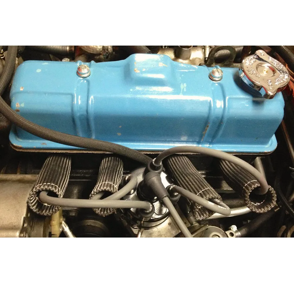 8 шт./лот универсальная Стекловолоконная Свеча зажигания защита от жары рукава