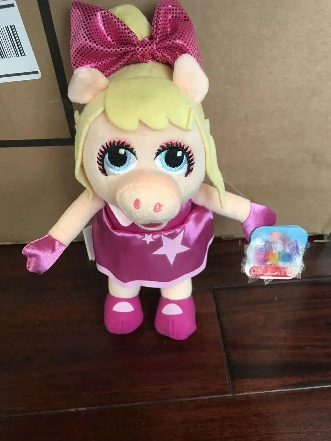Junior MUPPET Baby Miss Piggy Плюшевые игрушки " платье для малышей свинья