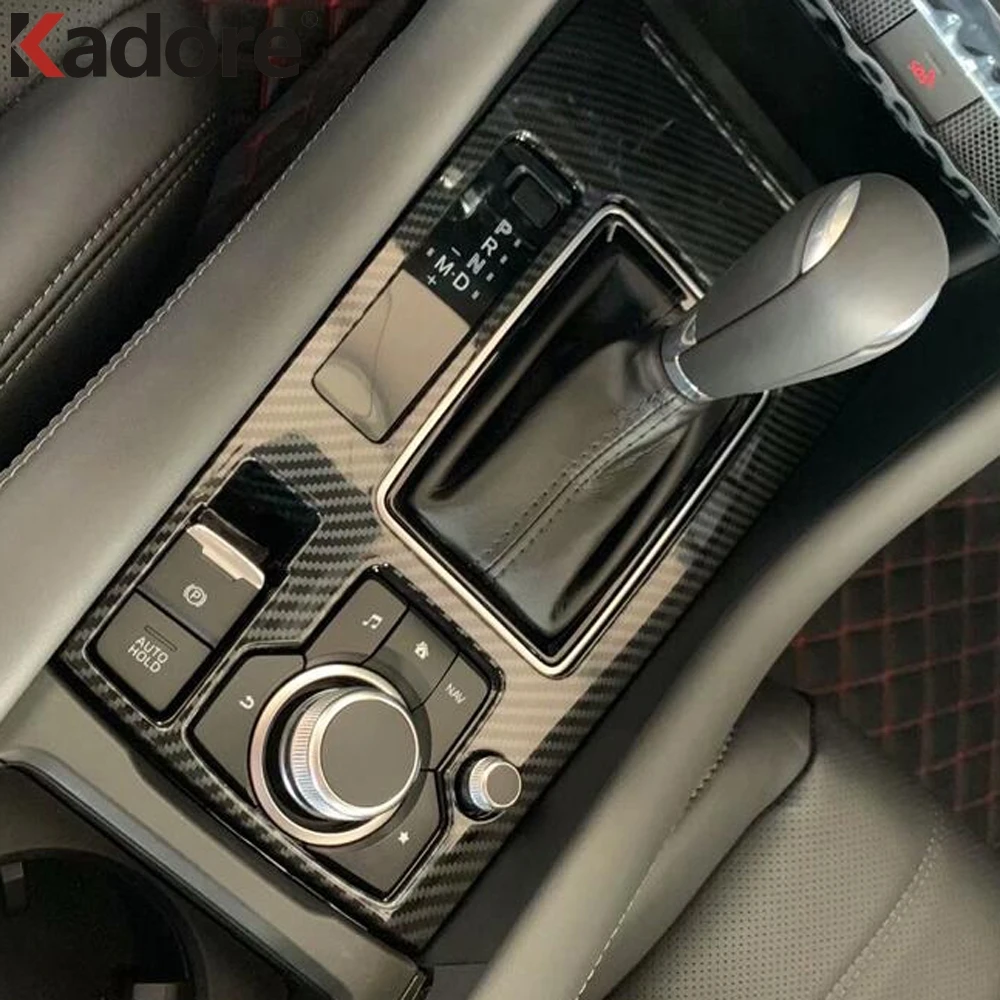 Внутренняя коробка переключения передач из углеродного волокна для Mazda 6 Atenza 2019