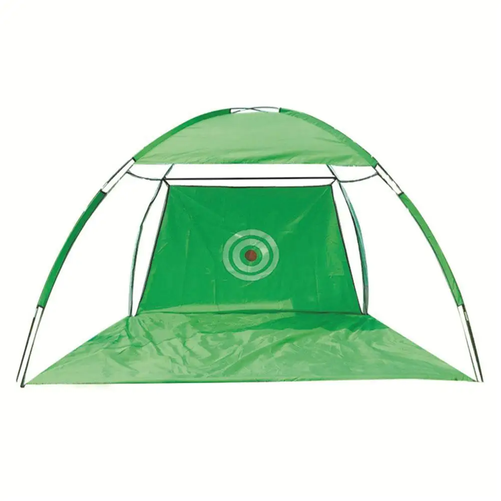 

Golf Practice Net Indoor And Outdoor 2 Meters Golf Batting Cage Garden Grass Practice Tents Foldable Golf Training Net