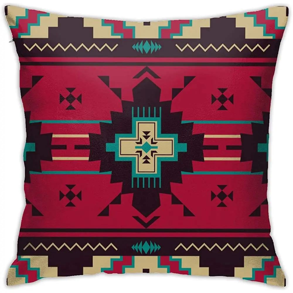 

Square Cushion Cover for Sofa Couch Bedroom Living Room Dorm Decoration 18 x 18 Inch