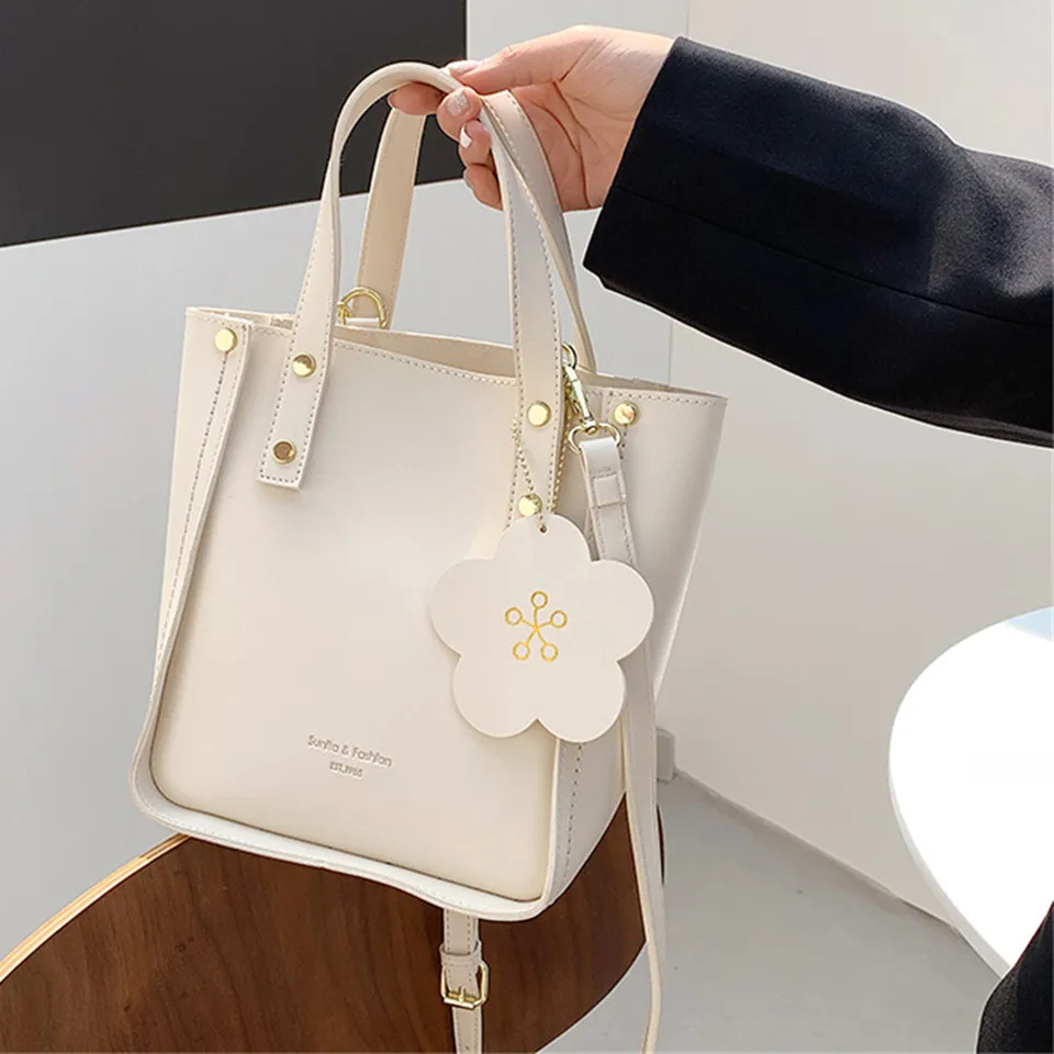 

Fashion Simply PU Leather Crossbody Bag For Women Winter Solid Color Shoulder Messenger Bag Lady Chain Travel Small Handbag