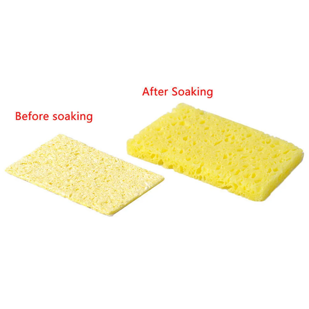 10 шт. чистящий кончик губки легкий паяльник колодки Прочный Сварки|Электрические