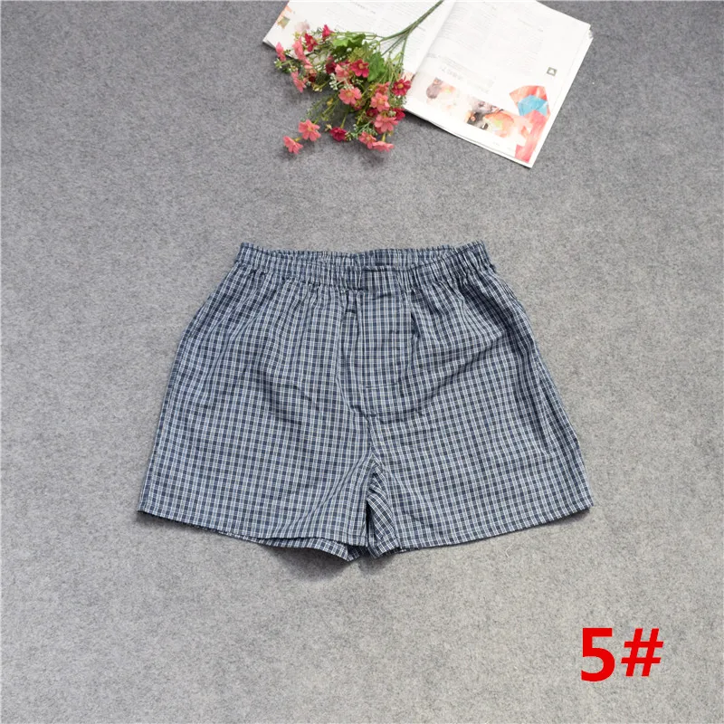 Men's Shorts Home Pants Woven Cotton Arrow Trousers Anime