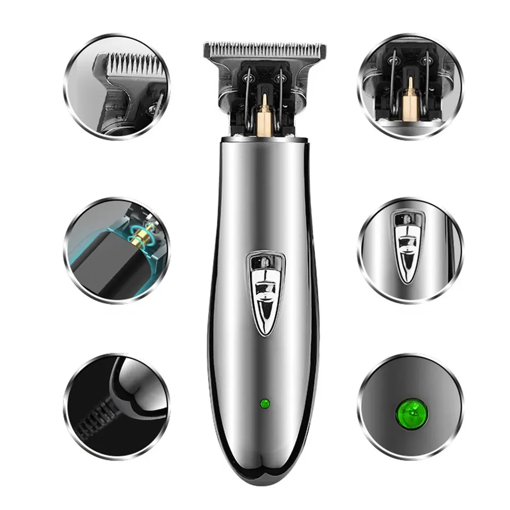 

Professional T9 Hair Cutter Oil Head Electric Hair Clipper Push Trimming Hair Clipper Hair Cutting Machine Haircut Razor