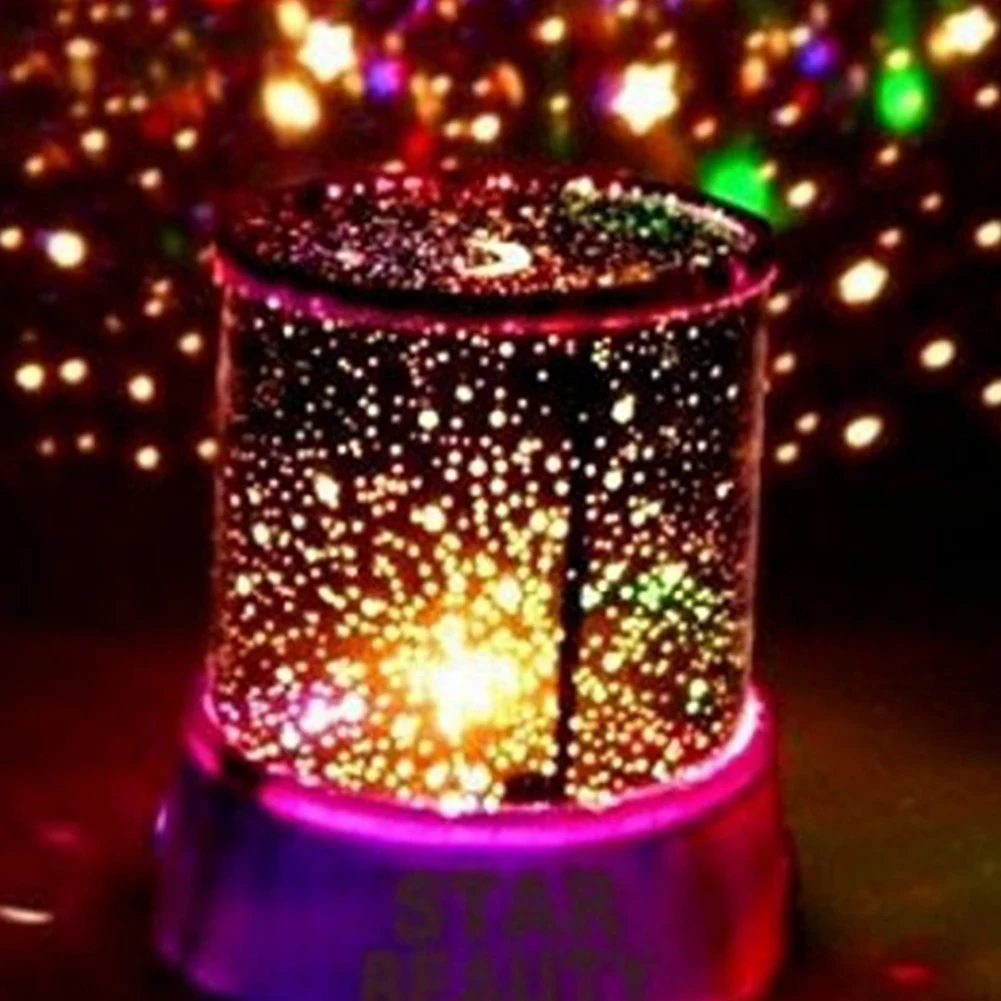 Романтический светодиодный Звездный ночник проектор неба лампа подарок для