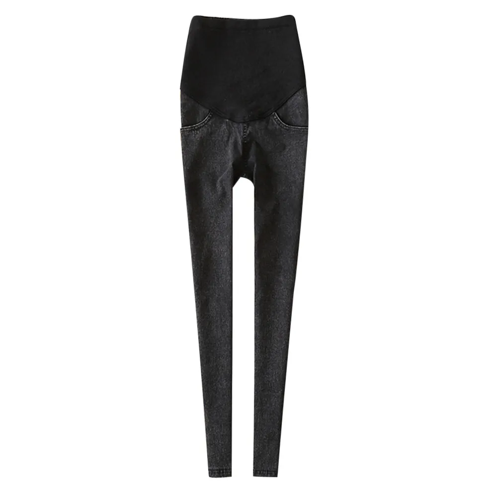 

Jeans per donne incinte gravidanza premaman pantaloni Skinny Jeans sopra i pantaloni tasca Casual elastica pantaloni Slim abiti