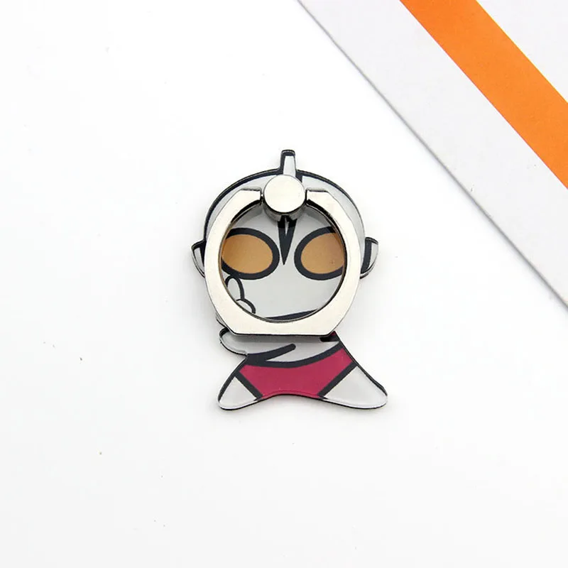 cartoon cute mobile phone case accessories 360 degree rotatable bracket animation peripheral ring bracket free global shipping