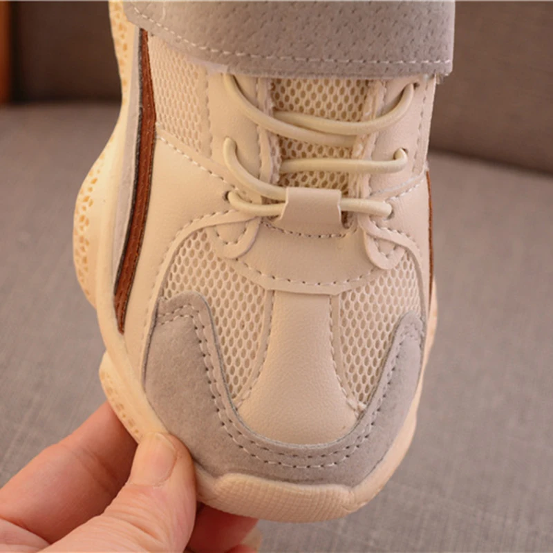 Comyfkids/Детская спортивная обувь; сезон осень-зима; Новинка; модная дышащая сетчатая обувь для мальчиков; детская обувь; нескользящие кроссовки для девочек