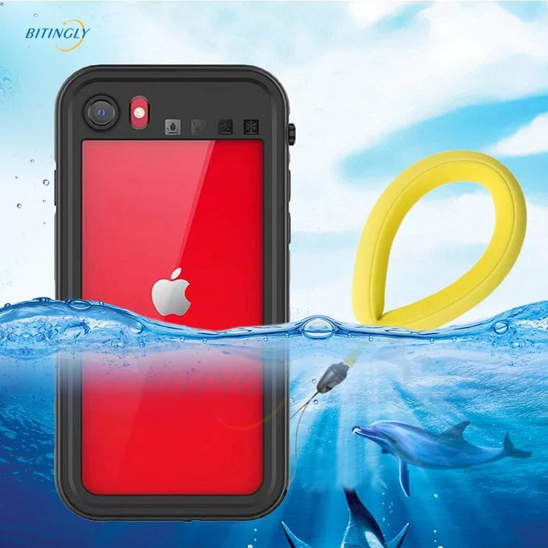 Чехол Funda для iPhone SE 2020 11 Pro Max противоударный водонепроницаемый чехол IP68 ДЛЯ XR X XS MAX