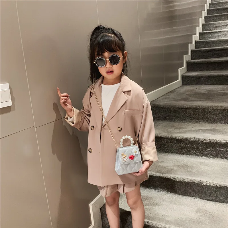 Модная трендовая сумка новинка Сумка с милым жемчугом миниатюрная для малышей