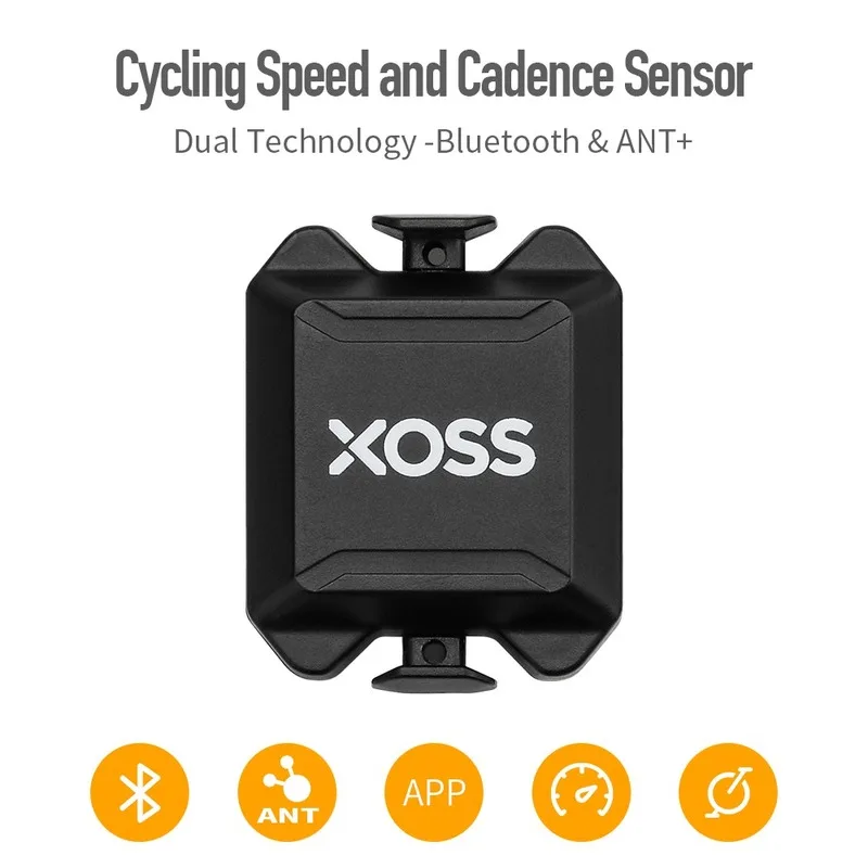 Велокомпьютер XOSS устройство для измерения скорости и частоты вращения педалей