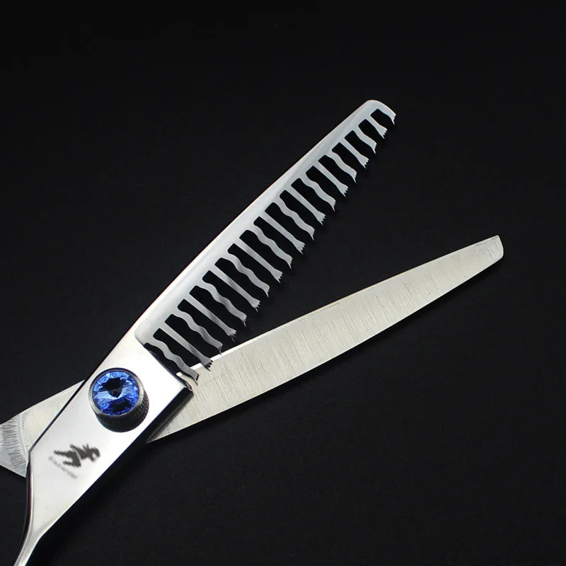 440C высококачественные ножницы для филировки волос Профессиональные