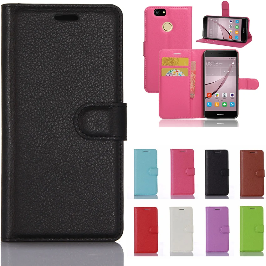 For Huawei Nova Case Cover Luxury Wallet PU Leather Case For Huawei Nova CAN-L11 Flip Wallet Cover Protective Bag Coque Fundas