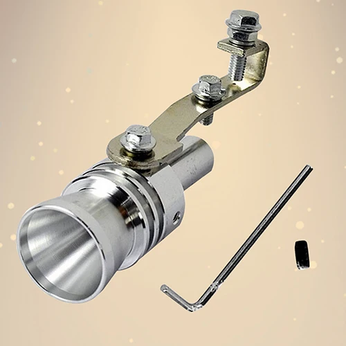 Universal Car Turbo Sound Muffler Exhaust Pipe Blow Vale BOV Simulator Whistle carros Exterior Automobile Systems | Автомобили и