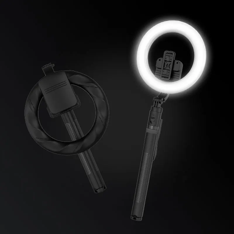 

NEW 160cm 2021 selfie light wireless Bluetooth selfie stick mini tripod Handheld Extendable Monopod For phone youtube Video Live