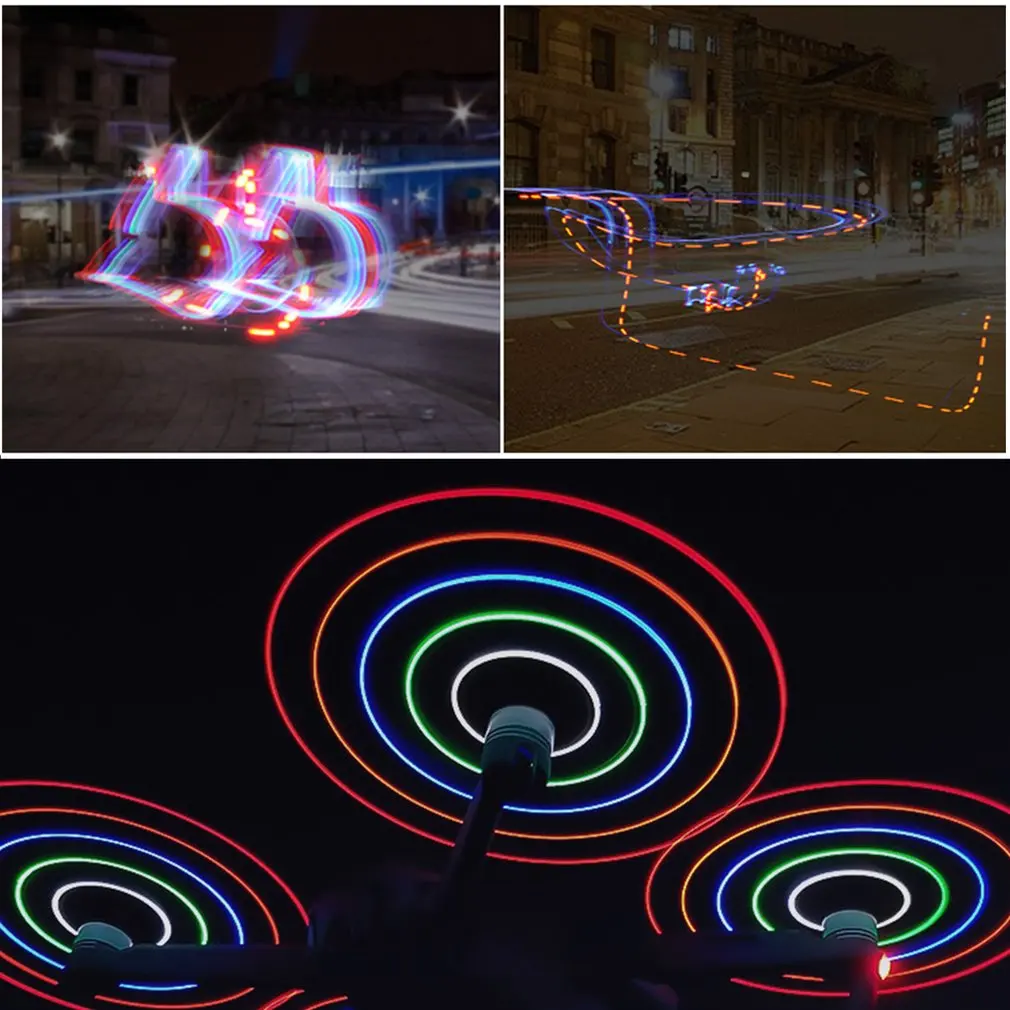 STARTRC Mavic LED Colorful Lights Flash Propeller Rechargeable Propeller Night Flying For DJI Mavic Air 2 Drone Propeller