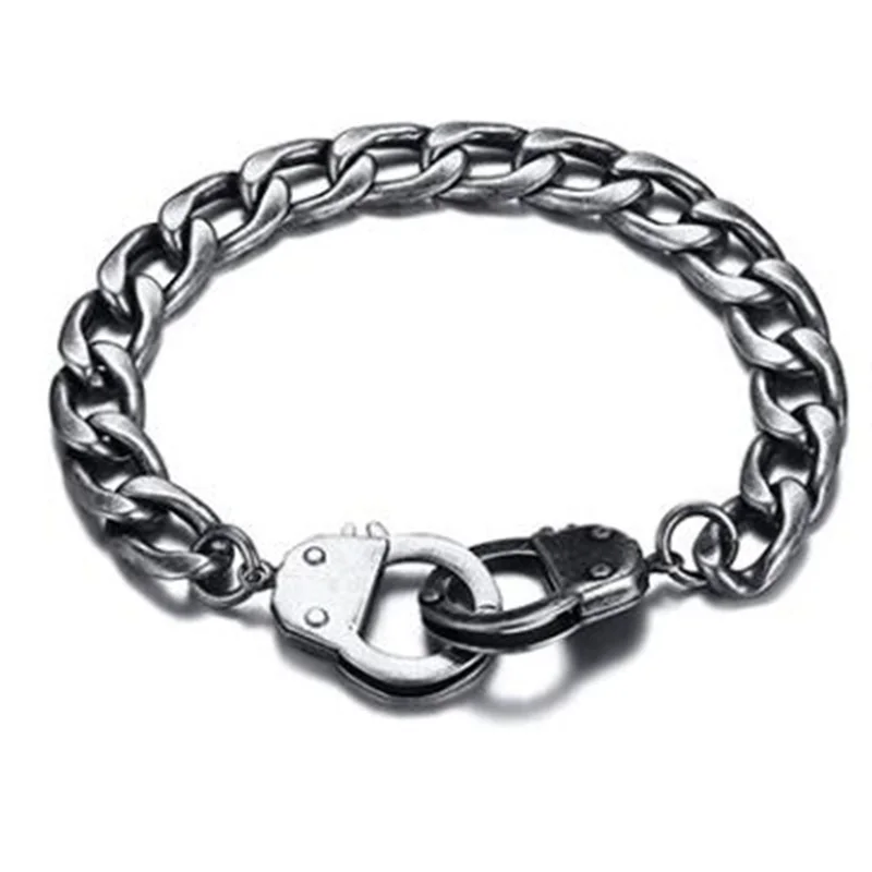 Простой стиль влюбленных наручный браслет для женщин и мужчин обещают ювелирные