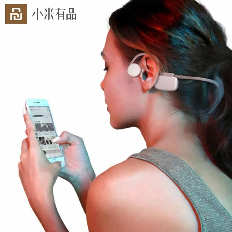 

Bluetooth-наушники BH818 с костной проводимостью, спортивная водонепроницаемая беспроводная гарнитура IPX6 для xiaomi youpin