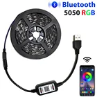 Светодиодная лента с Bluetooth, USB, 5 В, 50 см, 1 м, 2 м, 3 м, 5 м