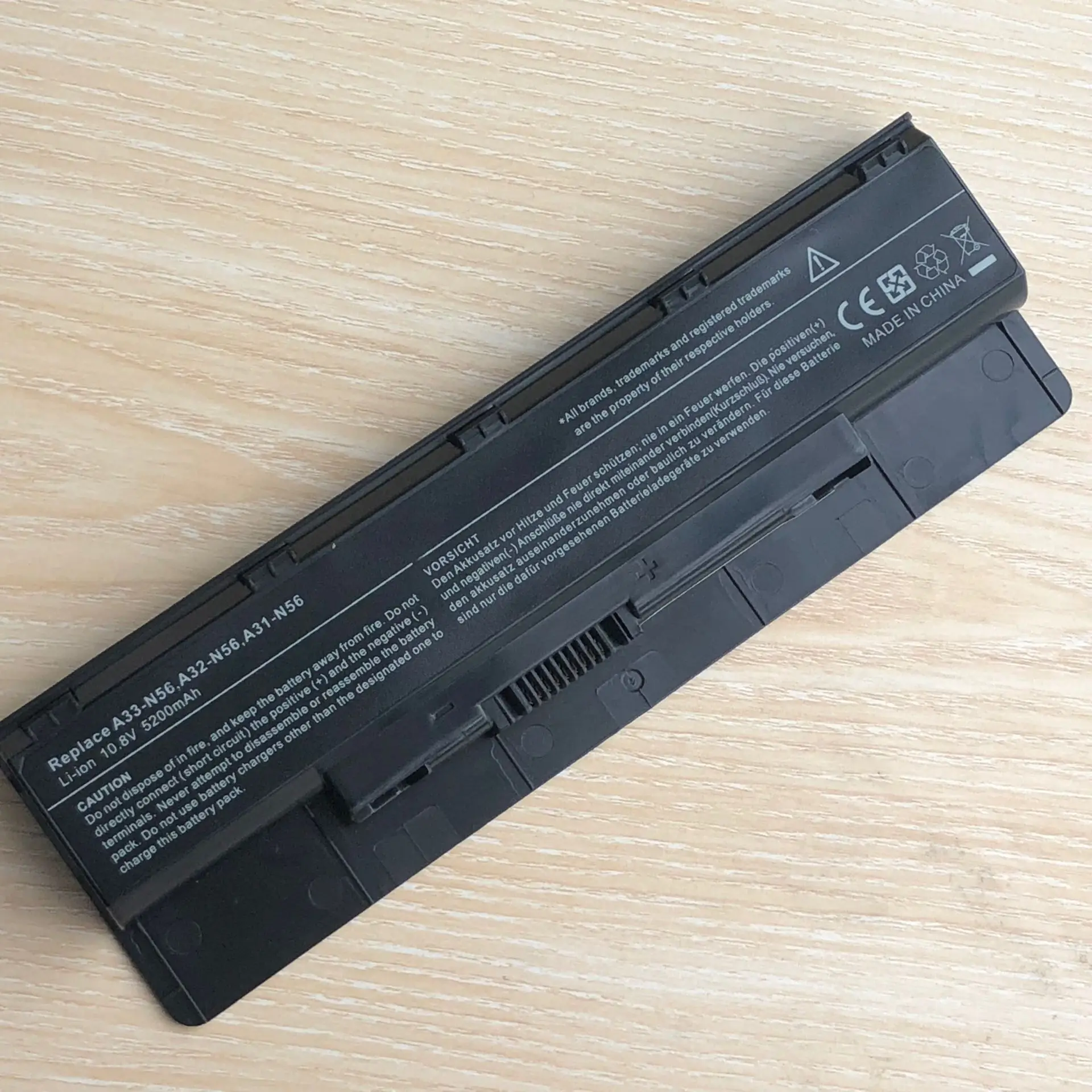 4400mAh аккумулятор для ноутбука ASUS N46 N46V N46VJ N46VZ N46VM N56 N56D N56DP N56V N76 N76V N76VJ|laptop battery|battery