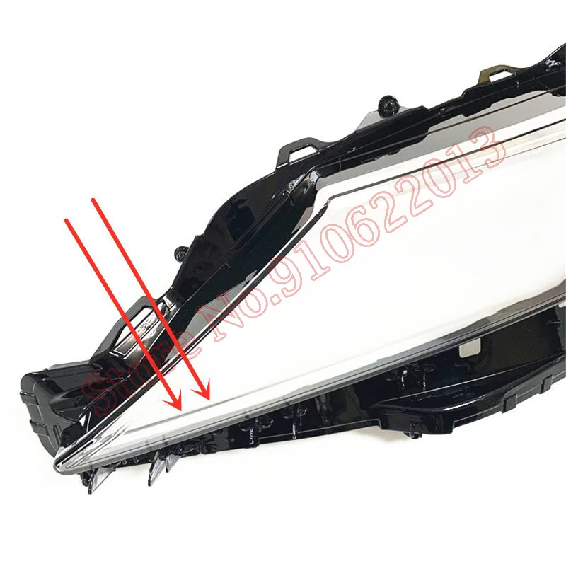 

For Toyota Camry 2018-2020 Headlamps Plastic Lampshade Headlight Cover Glass Lens Case Head Light Lamp Shell