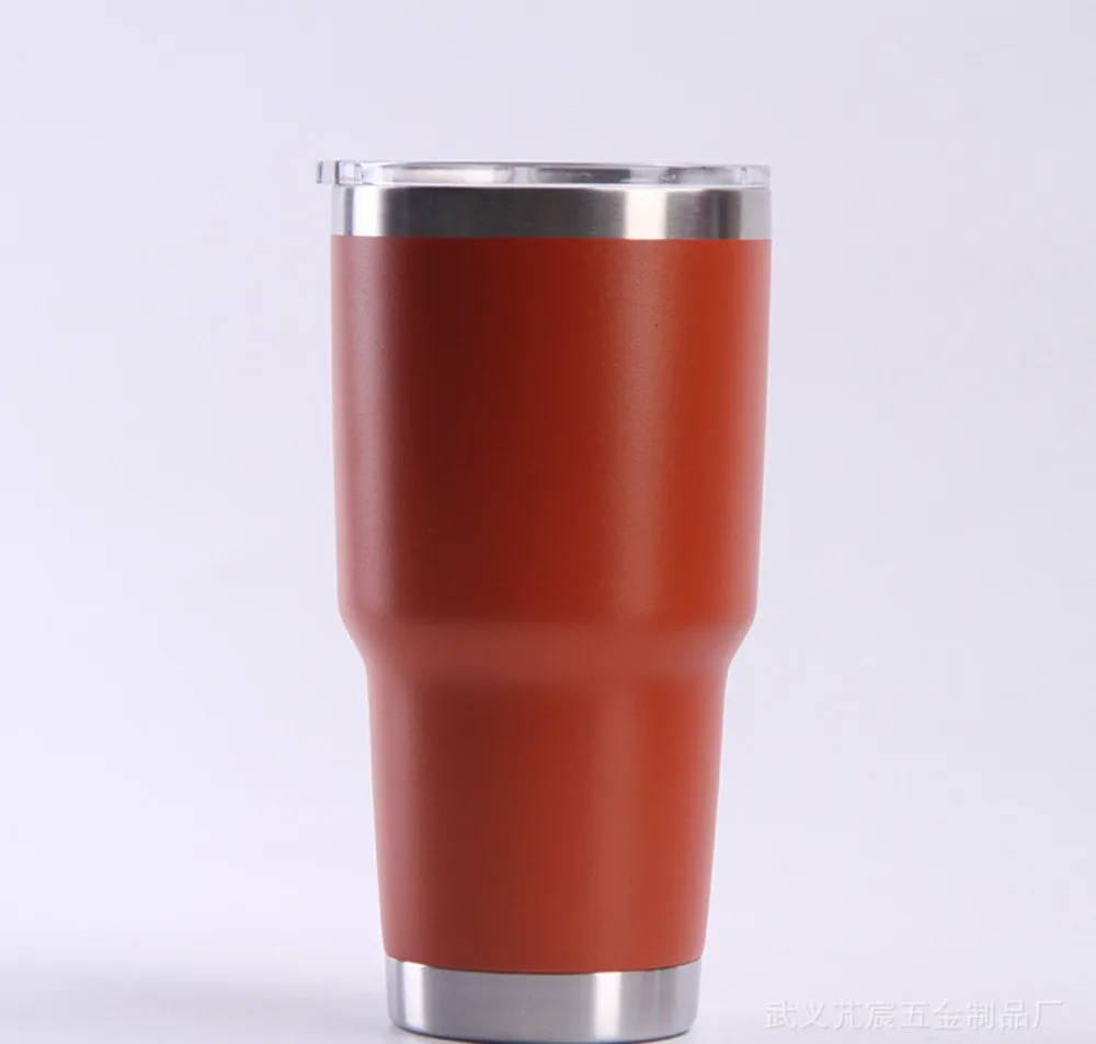 Дорожная кружка из нержавеющей стали 30 унций изолированная Автомобильная чашка