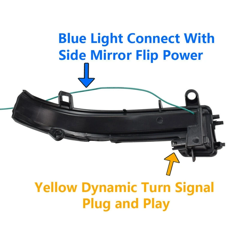 

Car Dynamic Rearview Mirror LED Turn Signal Light for BMW F48 F49 F45 F46 F52 Sedan