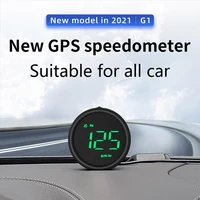 car head up display speedometer gps hud digital gauges kmh mph overspeed alarm smart gadgets auto electronics accessories